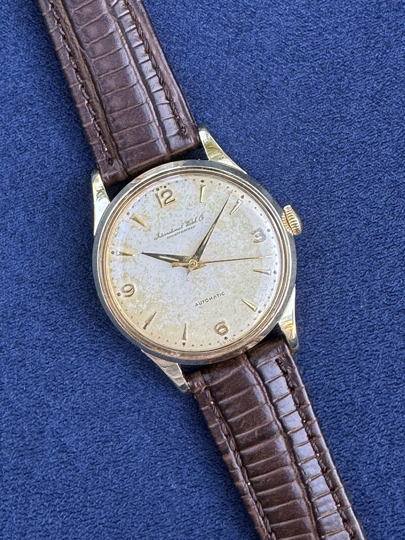 1955 International Watch Co. (Schaffhausen, CH) Vintage Automatic Dress Watch - 21j IWC Cal. 852 - Image 15