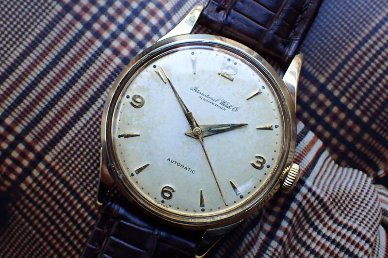 1955 International Watch Co. (Schaffhausen, CH) Vintage Automatic Dress Watch - 21j IWC Cal. 852 - Image 3